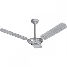 Ventilador Teto Ventidelta Comercial 3 Pas Cinza 127V 36-3102 - VENTI-