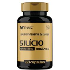 Silício Organico 490mg 60 Capsulas - Muwiz