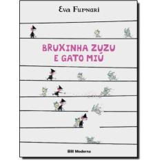 Livro - Bruxinha Zuzu e gato Miu