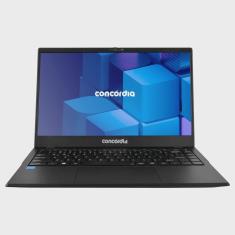 Notebook 3003 Concórdia Dual Core N4020 4GB ssd 128GB Tela 14,1 Windows 11 Home C3003