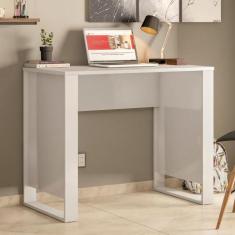 Escrivaninha 90cm Office Morada - Demóbile, Branco