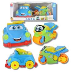Brinquedo Infantil Carrinho e Motinha Mini Racers