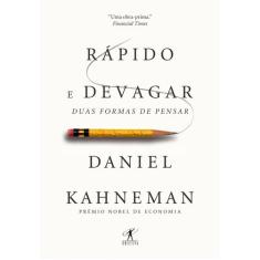 Livro - Rápido e devagar - Objetiva