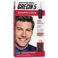 Shampoo Color Grecin 5 Castanho Escuro 60ml