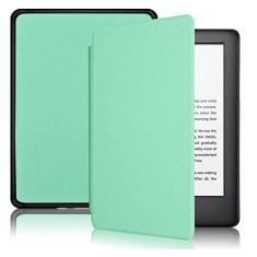 Capa Kindle 10ª geração com iluminação embutida – Função Liga/Desliga - Fechamento magnético - Cores (Verde Menta)