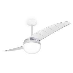 Ventilador De Teto Spirit 202 Cristal Lustre Globo 127V