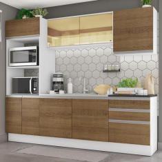 Cozinha Completa Madesa 100% MDF Acordes com Armário, Torre e Balcão (