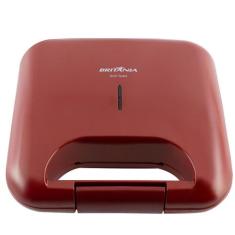 Grill e Sanduicheira Britânia BGR01V Toast 750W, Vermelho, 220V