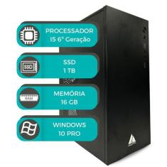 Computador I5 MultiPc 6ª Geração 16GB SSD 1TB WiFi Win10Pro