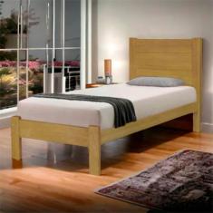 Cama Solteiro Lara - Imbuia