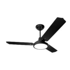 Ventilador de Teto LorenSid Diplomata Lumi LED Preto (127, Volts)