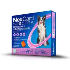 Antiparasitário NexGard Spectra para Cães de 15,1 kg a 30 kg com 1 Tab