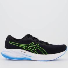 Tênis Asics Gel Pulse 15 SE Preto e Azul-Masculino