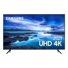 Smart TV 60" UHD Samsung 4k 60AU7700 Processador Crystal 4k
