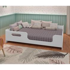 Cama Casal Montissoriana Encanto 100% Mdf -Exclusiva -Branca
