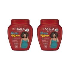 Creme Skala 1Kg Potão Do Amor 18 Elementos-Kit C/2Un