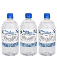 Kit 3 Base Pronta Para Perfume Yantra 1 Litros