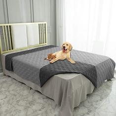 Capa para cama de cachorro à prova d'água Ameritex cobertor de animal de estimação para sofá de cama de móveis, reversívelAmeritex 52x82 Inches