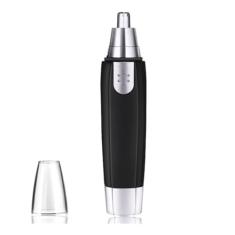 Aparador de Pelos Portátil Multiuso - Ideal para Nariz e Orelhas - Design Ergonômico em Preto