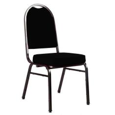 Cadeira Para Hotel E Auditório Linha Hotel Preto