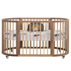 Berço Evolutivo em Madeira Maciça Crescer - Miio Móveis