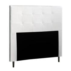 Cabeceira de Casal 140cm Luna I02 Corano Branco - Mpozenato, Branco, 5
