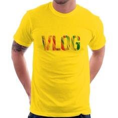Camiseta Vlog - Foca na Moda, Amarelo, GG
