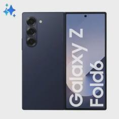 Smartphone Samsung Galaxy Z Fold6 512GB Azul 5G - Tela dobrável de 7.6 e 12GB de ram