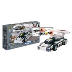 Carrinho Brinquedo de Montar Corrida Maluca New First 47 Peças Xalingo