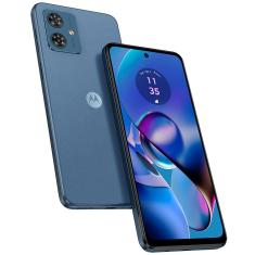 Smartphone Motorola Moto g54 5G Azul 256GB, 4GB RAM + 4GB RAM Boost, AI Camera 50MP, Tela FHD, 5000 mAh e NFC