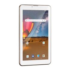 Tablet Multilaser NB306 M7 Wi Fi 3G Plus 16GB Quad Core Dourado