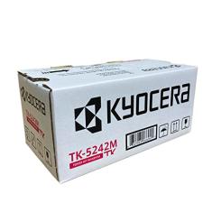 Kyocera Cartucho de toner magenta modelo TK-5242M 1T02R7BUS0 para Ecosys P5026cdw/M5526cdw, Kyocera genuíno, até 3000 páginas