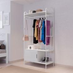 Guarda-Roupa Closet Oasis 1 Porta Branco
