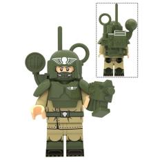 Boneco Blocos De Montar Soldado Warhammer Astra Marino