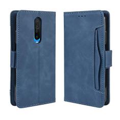 Capa com compartimento para cartão para XIAOMI Redmi K30, capa flip de couro para XIAOMI Redmi K30, capa magnética retrô para celular, capa carteira com compartimentos para cartões