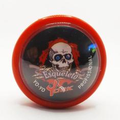Yoyo York Profissional Esqueleto + 3 cordas ( Ioio, Yo-yo), Vermelho