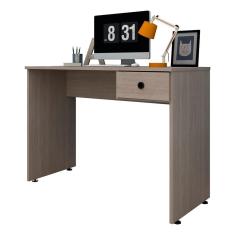 Mesa Para Computador Notebook Escrivaninha 101cm Dubai L03 Carvalho Bruma - Mpozenato