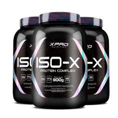 Kit 3x Whey Protein Iso - X 900g - XPRO Nutrition-Unissex