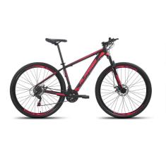 Bicicleta Alumínio Aro 29 Alfameq Atx 21 Marchas Cambios Shimano e Freio a Disco-Unissex