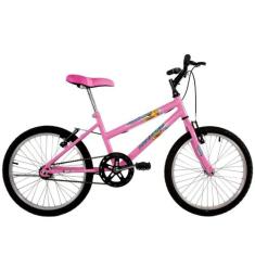 Bicicleta Feminina Aro 20 Milla cor Rosa - Dalannio