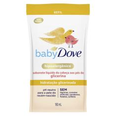 Sabonete Líquido Dove Baby Refil Hidratação Glicerinada 180ml
