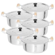 Kit Panelas Grande Alumínio Fundido Grosso 30, 34, 38, 45, 50