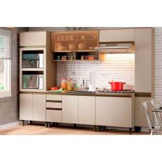 Cozinha Completa Connect ( Armários Balcões Paneleiros Complementos) Duna/cristalHenn