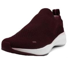 Tênis Conforto Casual Feminino Usaflex Tricot AF3222-Feminino
