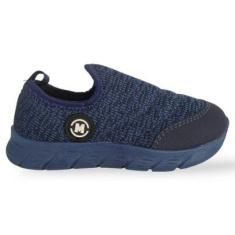 Tenis Casual Infantil Molekinho Menino Calce Facil-Masculino