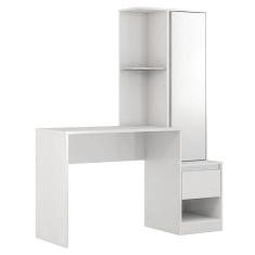 Escrivaninha com Armário Morada Branco – Demóbile