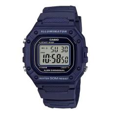 Relógio Masculino Casio Digital Standard Azul W-218H-2AVDF, Azul