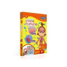 Quebra-Cabeça 100 Pçs Por dentro do Corpo Humano - Toyster