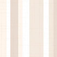 Papel de Parede Listrado Bege Adesivo 2,70x0,57m - Quartinhos