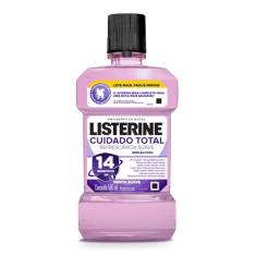 Antisséptico Bucal Listerine Cuidado Total Zero 500ml
